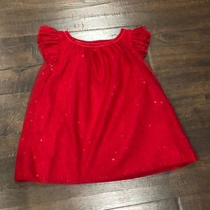 Cat and Jack Red Sequin Dress